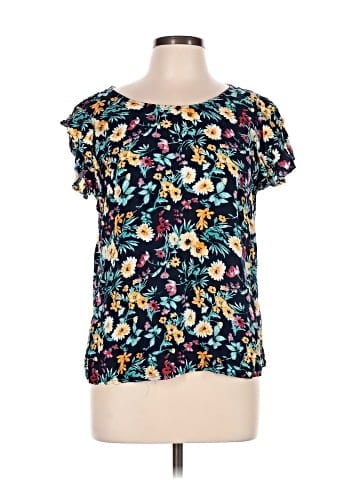 Adrienne Vittadini Short Sleeve Blouse (view 1)