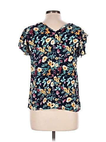 Adrienne Vittadini Short Sleeve Blouse (view 2)