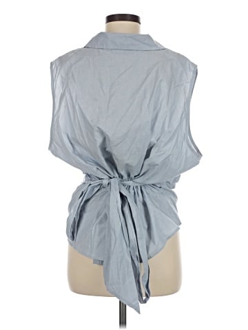 Lane Bryant Sleeveless Button-Down Shirt (view 2)