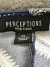 Perceptions Paisley Blue Casual Dress Size XL - photo 7