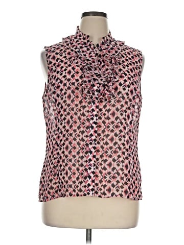 Tahari by ASL Sleeveless Blouse (view 1)
