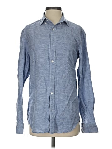 Banana Republic Factory Store Long Sleeve Button-Down Shirt (view 1)