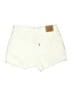 Levi's Ivory Denim Shorts Size 30 waist - photo 2