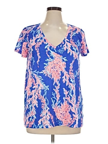 Lilly Pulitzer Short Sleeve Blouse (view 1)