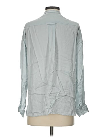 Vince. Long Sleeve Silk Top (view 2)