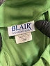 Blair 100% Polyester Green 3/4 Sleeve Blouse Size L - photo 7