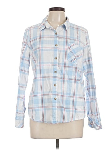 Natural Reflections Long Sleeve Button-Down Shirt (view 1)
