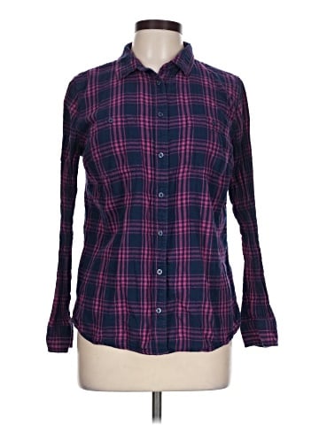 St. John's Bay Long Sleeve Button-Down Shirt (view 1)