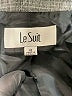 Le Suit 100% Polyester Gray Blazer Size 18 - photo 6