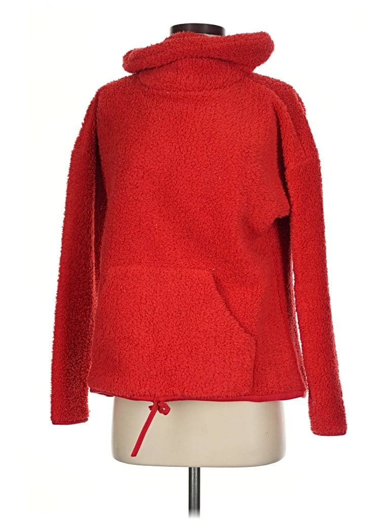 Pre-owned Carve Designs Turtleneck Sweater In Red