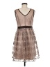 Ryu 100% Polyester Brown Cocktail Dress Size M - photo 2