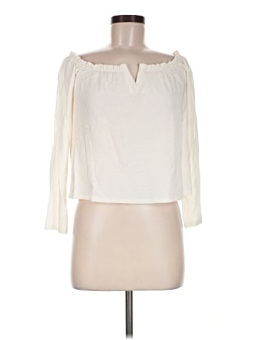 Bershka 3/4 Sleeve T-Shirt (view 1)