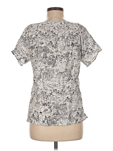 Christopher & Banks Short Sleeve Blouse (view 2)