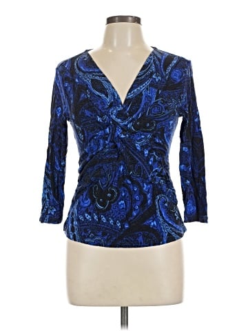 Cable & Gauge 3/4 Sleeve Blouse (view 1)