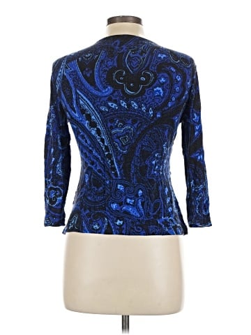 Cable & Gauge 3/4 Sleeve Blouse (view 2)