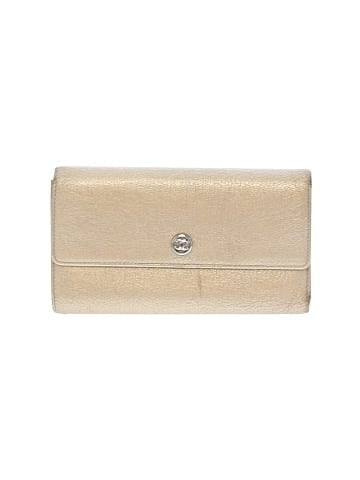 Chanel Metallic Goatskin Large Flap Wallet (view 1)