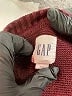 Gap 100% Cotton Solid Burgundy Pullover Sweater Size XXL - photo 7