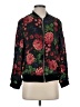 Club Monaco 100% Viscose Floral Red Jacket Size S - photo 1