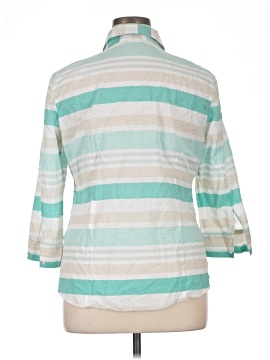 Van Heusen 3/4 Sleeve Button-Down Shirt (view 2)