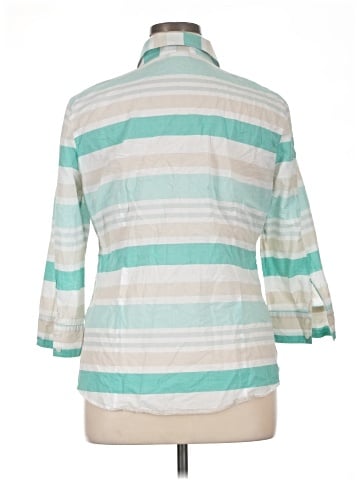 Van Heusen 3/4 Sleeve Button-Down Shirt (view 2)