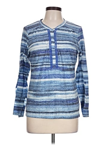 Erika Long Sleeve Henley (view 1)