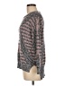 Maje Chevron-herringbone Pink Pullover Sweater Size Med (2) - photo 5