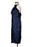 BCBGeneration 100% Viscose Blue Cocktail Dress Size 6 - photo 5