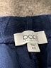 Bobi 100% Cotton Solid Blue Athletic Shorts Size XS - photo 3