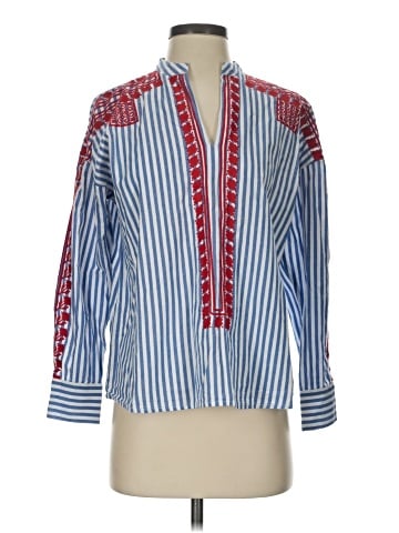 Antik Batik Long Sleeve Blouse (view 1)