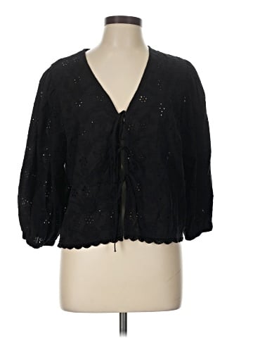 Bobi 3/4 Sleeve Blouse (view 1)