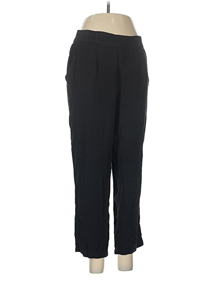 Pre-owned Rvca Casual Pants In Black