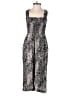 Roan + Ryan Floral Ivory Silver Jumpsuit Size XS - photo 1