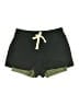 Express Color Block Green Shorts Size M - photo 1