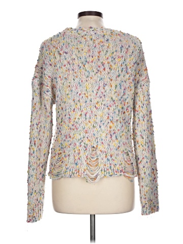 Hem & Thread Pullover Sweater (view 2)