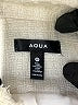 Aqua 100% Polyester Ivory Jacket Size XS - photo 6