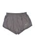 Nike 100% Polyester Gray Athletic Shorts Size M (kids) - photo 1