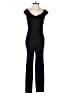 Miss Selfridge Solid Black Jumpsuit Size 4 - photo 1