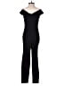 Miss Selfridge Solid Black Jumpsuit Size 4 - photo 2