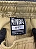 NBA 100% Polyester Solid Yellow Athletic Shorts Size 10 - 12 - photo 3