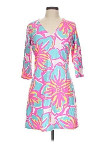 Mahi Gold Cocktail Dress (view 1)