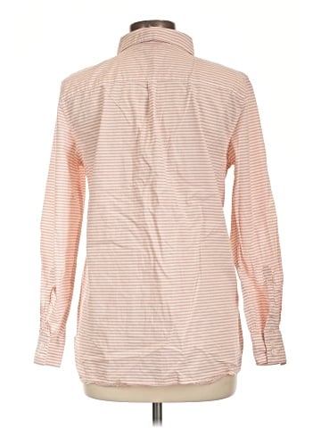 Garnet Hill Long Sleeve Button-Down Shirt (view 2)