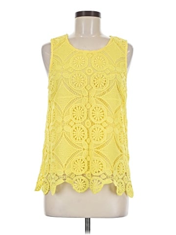 Skies Are Blue Sleeveless Blouse (view 1)