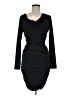 Boston Proper Solid Black Cocktail Dress Size 8 - photo 1