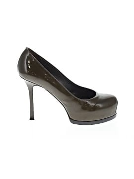 Saint Laurent Patent Leather Tribtoo Pumps (view 1)