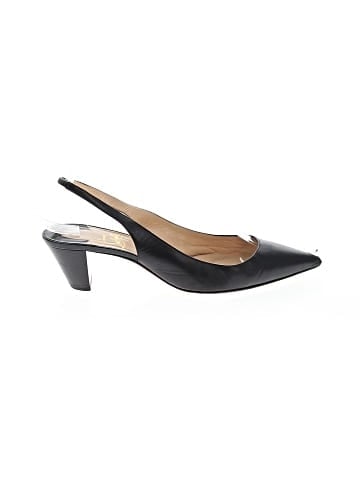 Christian Louboutin Leather Karelli Slingback Heels (view 1)