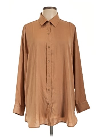 Banana Republic Factory Store Long Sleeve Blouse (view 1)