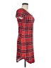 No Boundaries Plaid Red Casual Dress Size M - photo 4