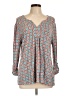 Ruby Rd. Teal 3/4 Sleeve Blouse Size L - photo 1