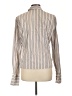 Assorted Brands Stripes Ivory Long Sleeve Button-Down Shirt Size 12 - photo 2