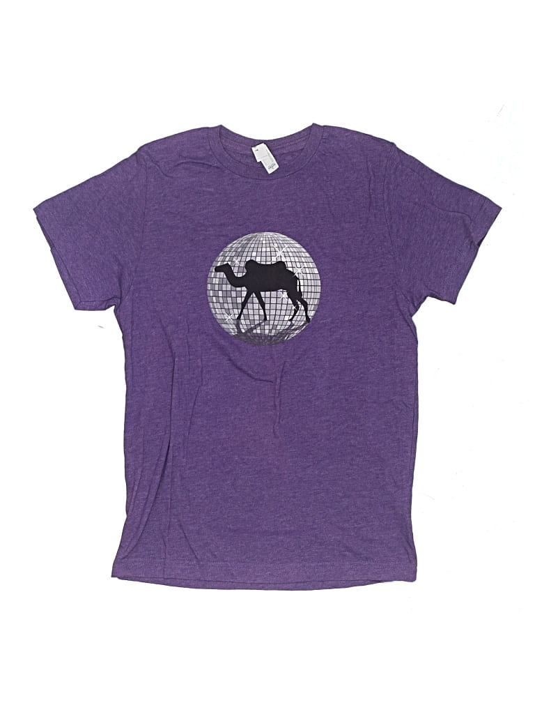 Pre-owned Lat Kids' Short Sleeve T-shirt In Purple